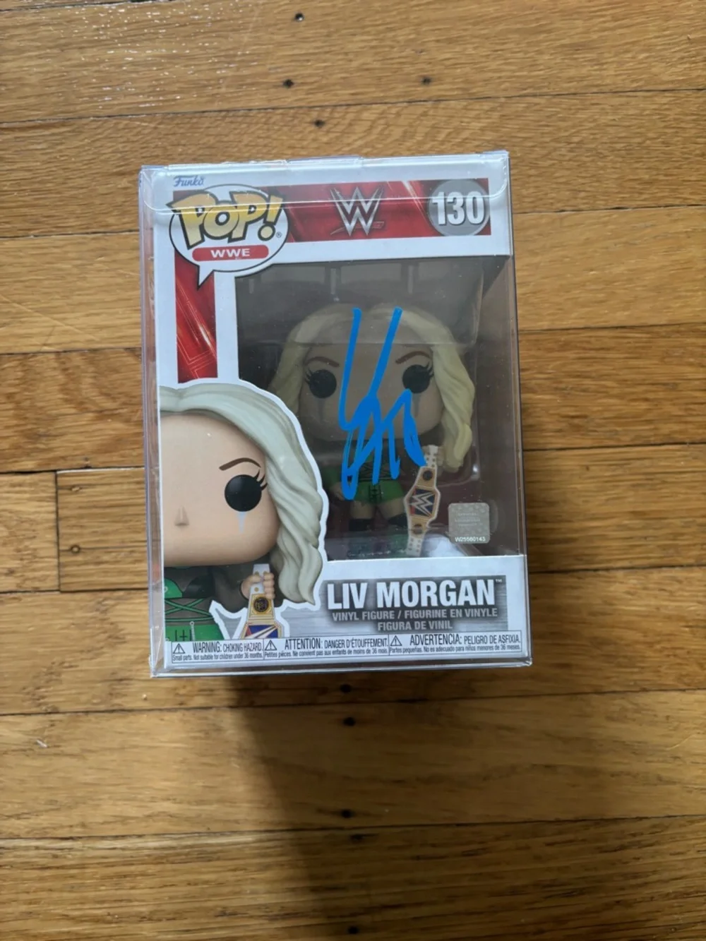 Funko Pop! WWE Liv Morgan #130 Autographed - Picture 1 of 4